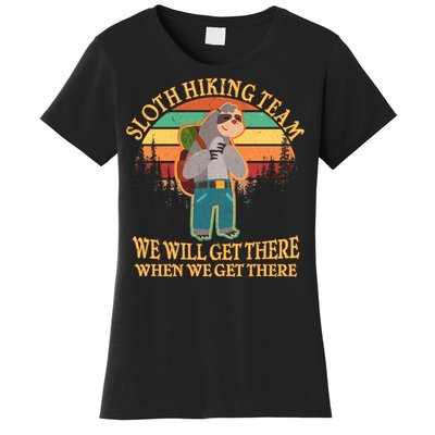 Sloth Hiking Team Women's T-Shirt