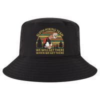 Sloth Hiking Team We Will Get There When We Get There Cool Comfort Performance Bucket Hat