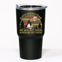 Sloth Hiking Team We Will Get There When We Get There Tumbler