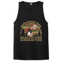 Sloth Hiking Team We Will Get There When We Get There PosiCharge Competitor Tank