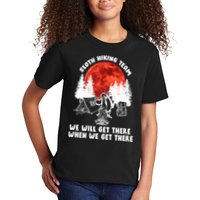 Sloth Hiking Team Will Get We There Funny Camping Kids T-Shirt