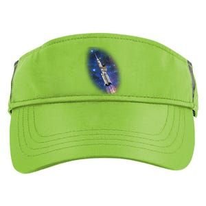 Sloth In Space Rocket ship Adult Drive Performance Visor