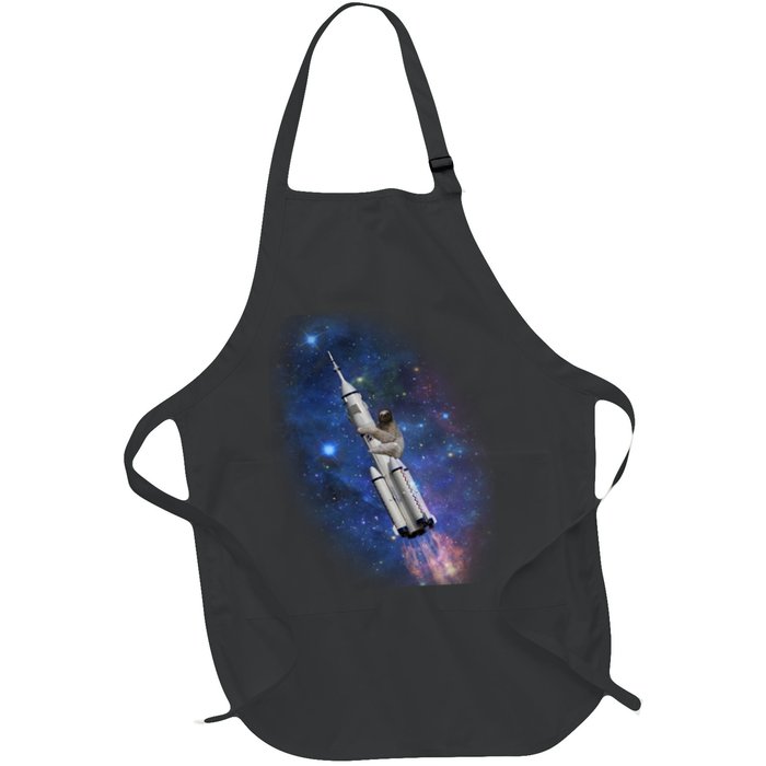 Sloth In Space Rocket ship Apron