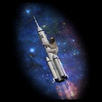 Sloth In Space Rocket ship Daily Commute Backpack