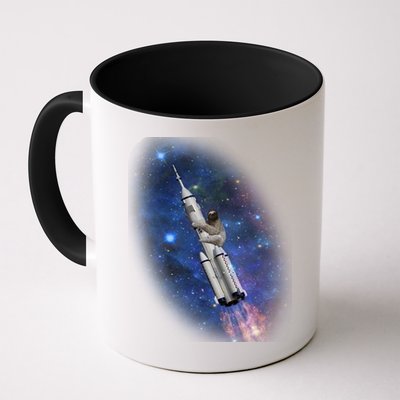 Sloth In Space Rocket ship Mug