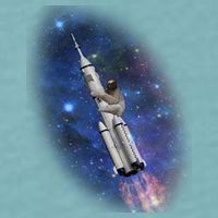 Sloth In Space Rocket ship Sueded Cloud Jersey T-Shirt