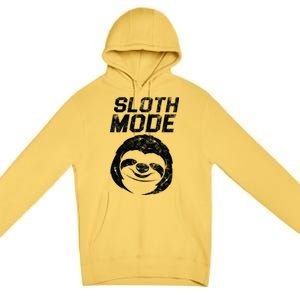 Sloth Mode Premium Pullover Hoodie