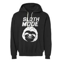 Sloth Mode Garment-Dyed Fleece Hoodie