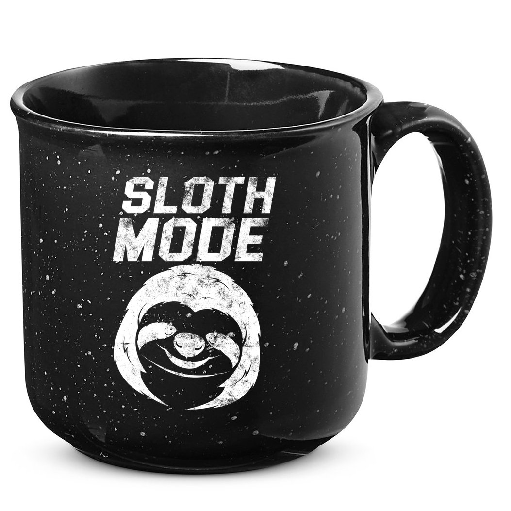 Sloth Mode 15oz Campfire Ceramic Mug
