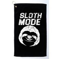 Sloth Mode Golf Towel