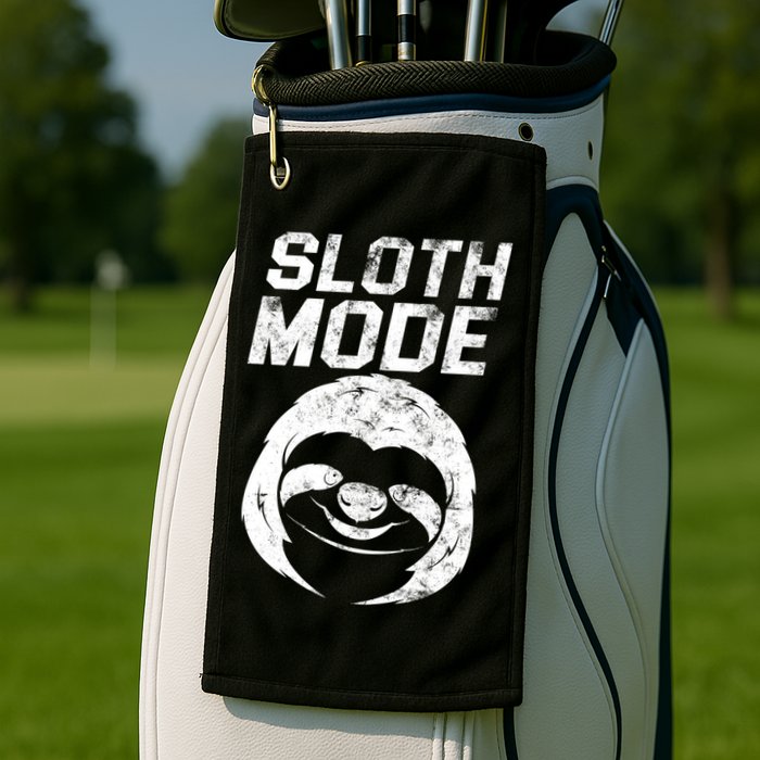 Sloth Mode Golf Towel