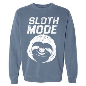 Sloth Mode Garment-Dyed Sweatshirt