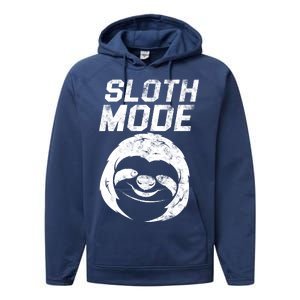 Sloth Mode Performance Fleece Hoodie