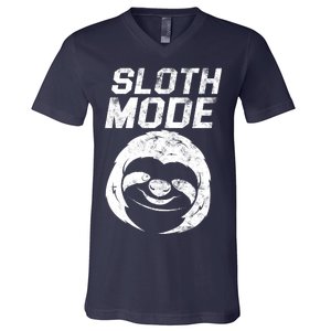 Sloth Mode V-Neck T-Shirt