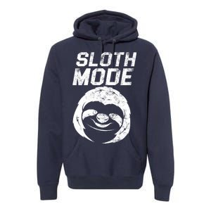 Sloth Mode Premium Hoodie