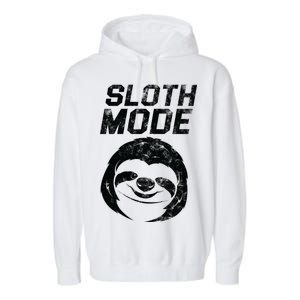 Sloth Mode Garment-Dyed Fleece Hoodie