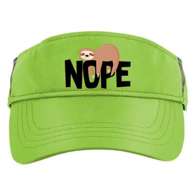 Sloth Nope Adult Drive Performance Visor