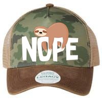 Sloth Nope Legacy Tie Dye Trucker Hat