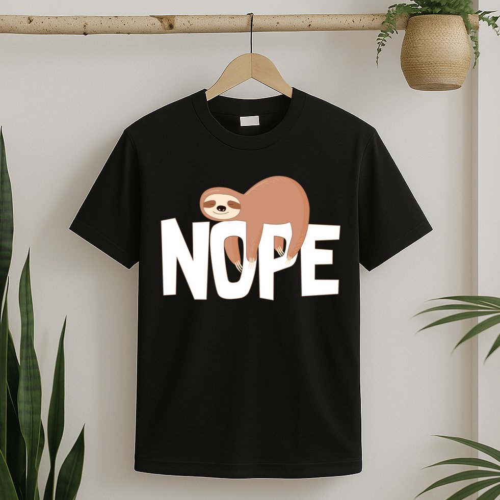 Sloth Nope T-Shirt