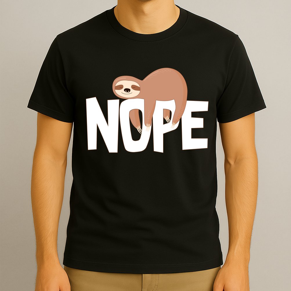 Sloth Nope T-Shirt