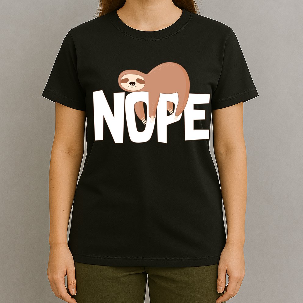 Sloth Nope T-Shirt