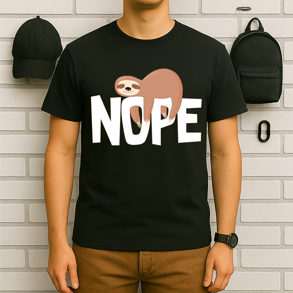 Sloth Nope T-Shirt