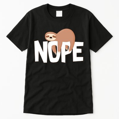 Sloth Nope Tall T-Shirt