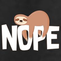 Sloth Nope 25L Jumbo Tote