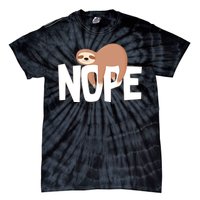 Sloth Nope Tie-Dye T-Shirt