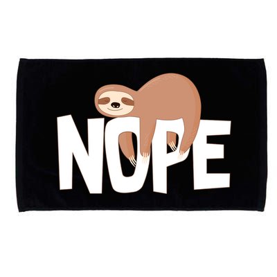 Sloth Nope Microfiber Hand Towel