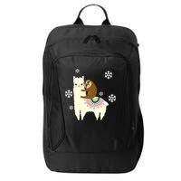 Sloth Riding Llama City Backpack