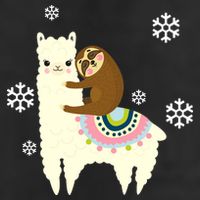 Sloth Riding Llama Tumbler