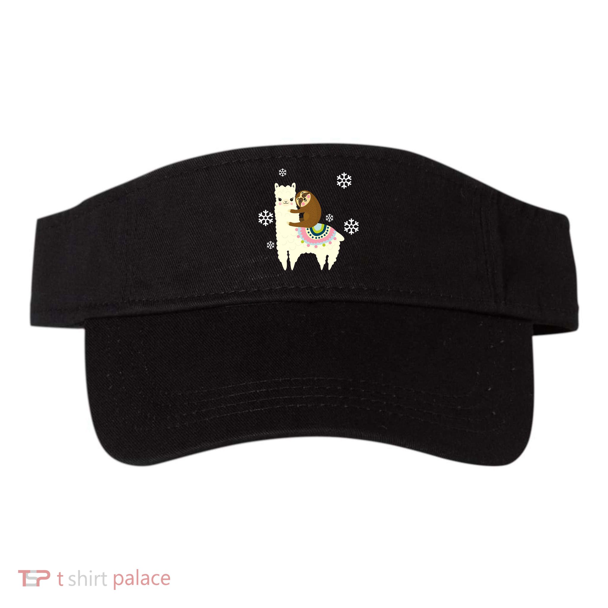 Sloth Riding Llama Visor