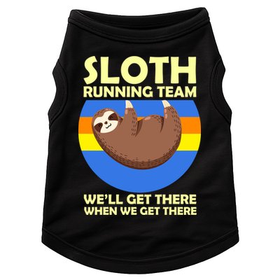 Sloth Running Team Doggie Tank