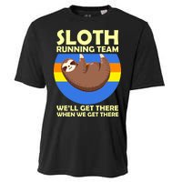 Sloth Running Team Cooling Performance Crew T-Shirt