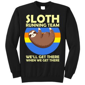 Sloth Running Team Sweatshirt