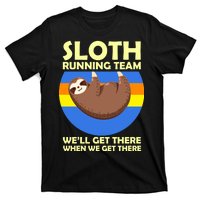 Sloth Running Team T-Shirt