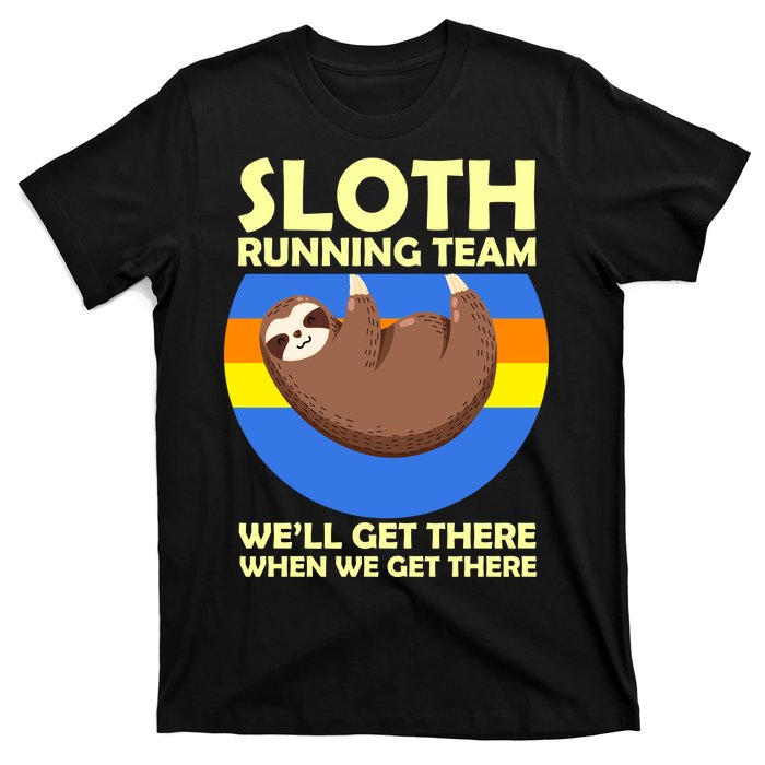 Sloth Running Team T-Shirt