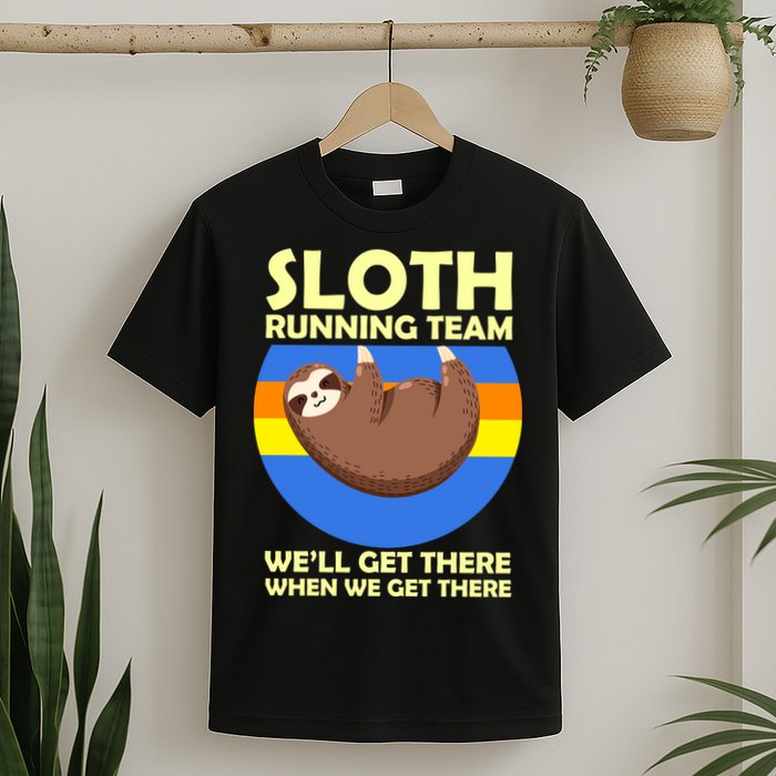 Sloth Running Team T-Shirt