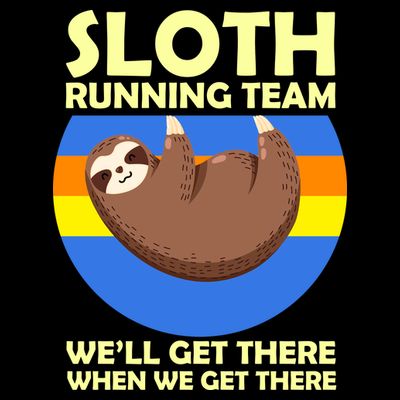 Sloth Running Team T-Shirt