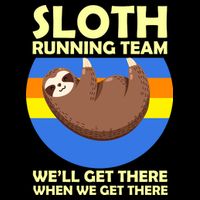 Sloth Running Team T-Shirt