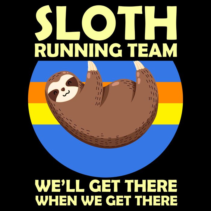 Sloth Running Team T-Shirt