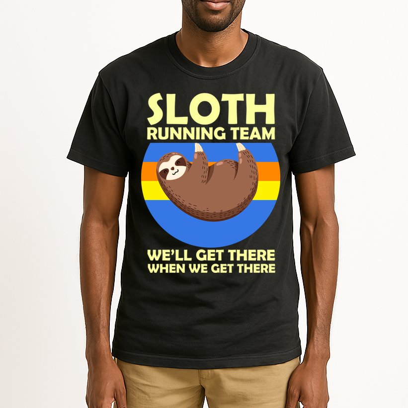 Sloth Running Team Tall T-Shirt