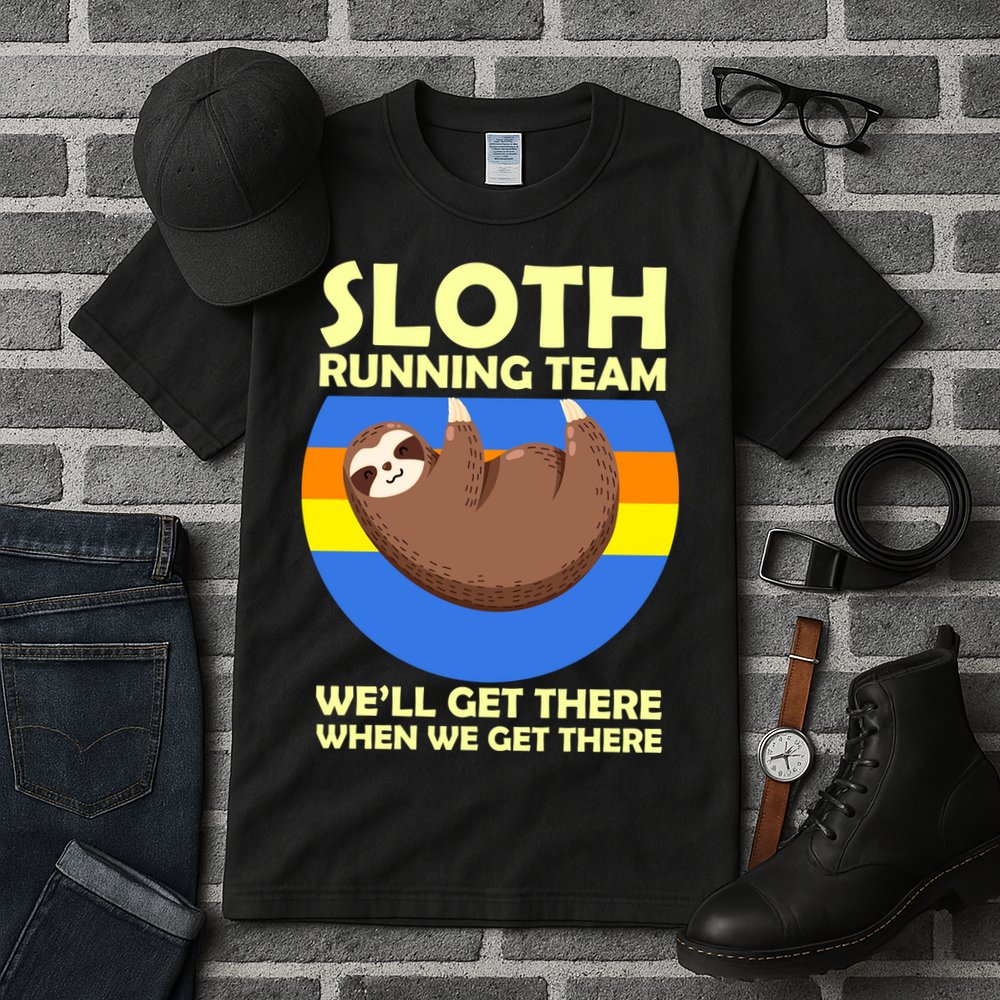 Sloth Running Team Tall T-Shirt