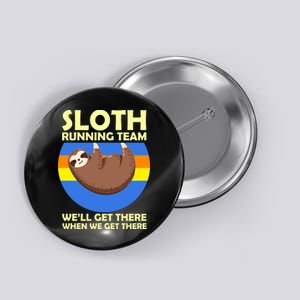 Sloth Running Team Button