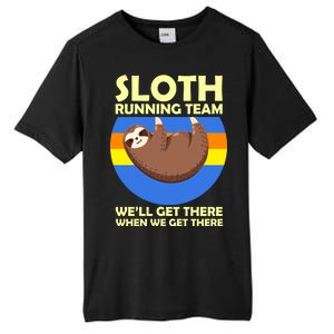 Sloth Running Team Tall Fusion ChromaSoft Performance T-Shirt