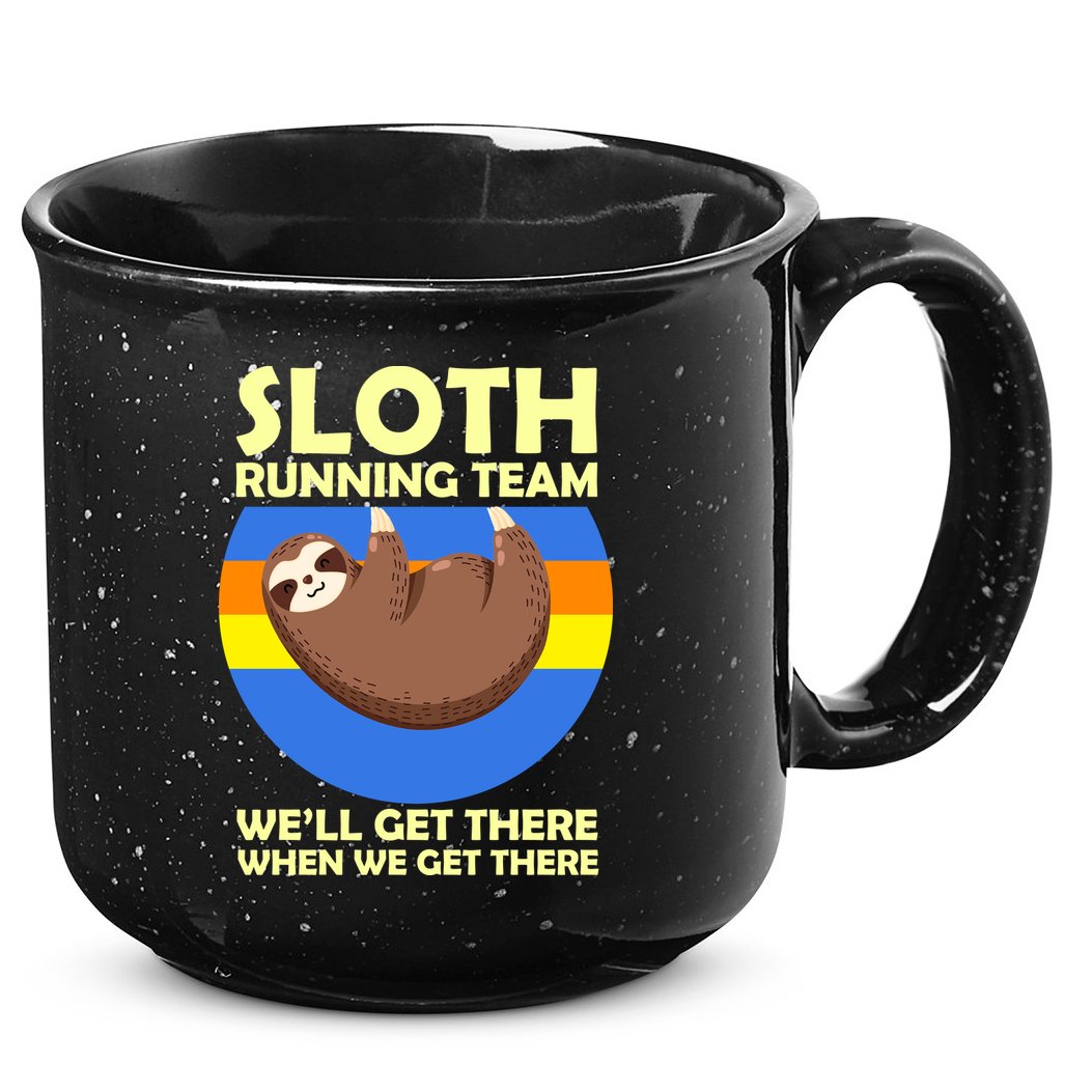 Sloth Running Team 15oz Campfire Ceramic Mug