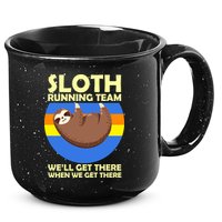 Sloth Running Team 15oz Campfire Ceramic Mug