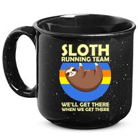 Sloth Running Team 15oz Campfire Ceramic Mug