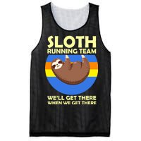 Sloth Running Team Mesh Reversible Basketball Jersey Tank